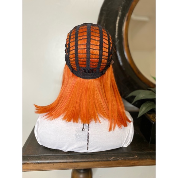 Orange Ombre Hair Wig - Picture 5 of 6